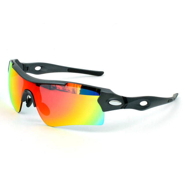 Windproof Unbreakable UV400 Mirror Prescription Sport Sunglasses