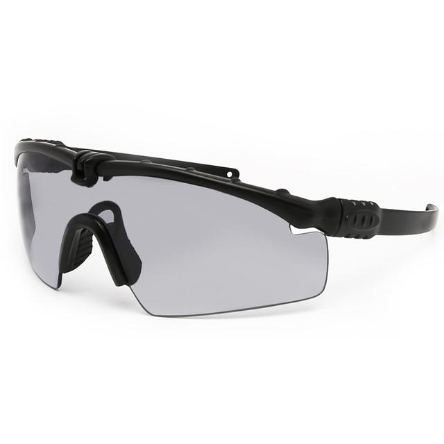Windproof Interchangeable Anti Impact Shooting Safety Glasses