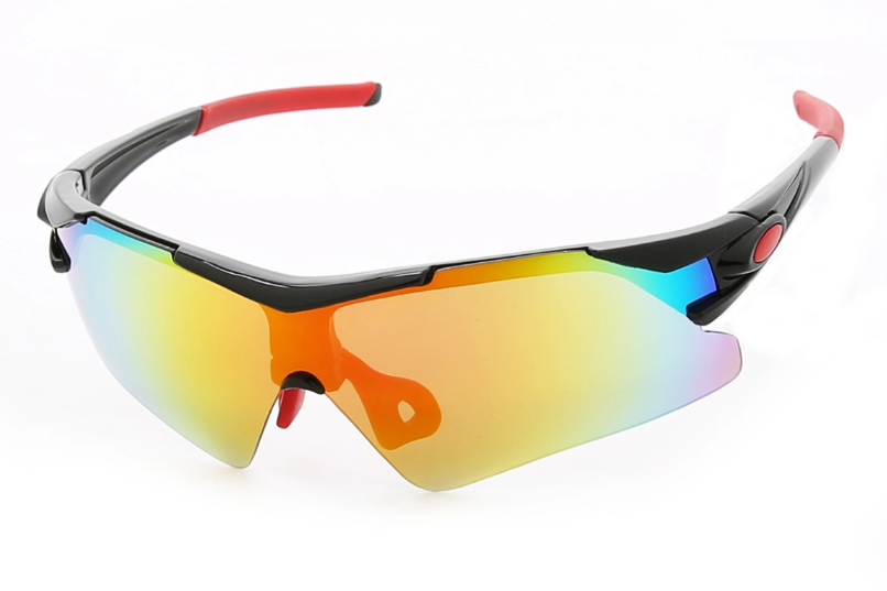 China Manufacturer Anti UV Mirrored Outdoor Sports Cycling Sunglasses