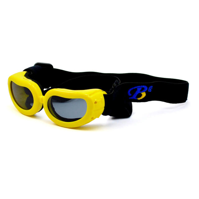 Small Size UV400 Protection Hard Coated PC Anti Debris Dog Goggles