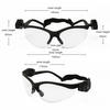 EN166 Anti Impact Construction Safety Glasses with LED Lights