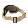Anti Fog Interchangeable Shatterproof Ballistic Shooting Goggles