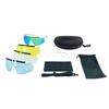Interchangeable UV400 Windproof PC Rimless Sports Sunglasses