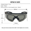 Anti Fog Interchangeable Tactical Impact Proof Ballistic Glasses