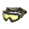 Hard Coated Anti Fog Tactical Interchangeable Ballistic Goggles