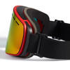Double Lens Anti Fog Cylindrical Mirrored OTG Ski Snowboard Goggles