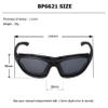 Interchangeable Strap Light Weight Fashion Sports Sunglasses Eyewear