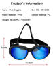 Interchangeable Lens System Windproof Anti UV Dog Pet Sunglasses