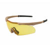 2.7mm Thickness Shatterproof Anti Fog Interchangeable Shooting Glasses