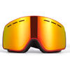 Double Lens Anti Fog Cylindrical Mirrored OTG Ski Snowboard Goggles