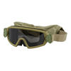 Hard Coated 3.5mm PC Shatterproof Lenses Tactical Ballistic Goggles