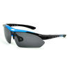 Outdoor UV400 Protection Sports Eyewear with Interchangeable Lenses