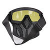 Detachable Tactical Face Shield Mask Protective Ballistic Goggles