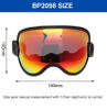 Low MOQ Anti Slip Strap Windproof Motorcycle Visor Helmet Goggles